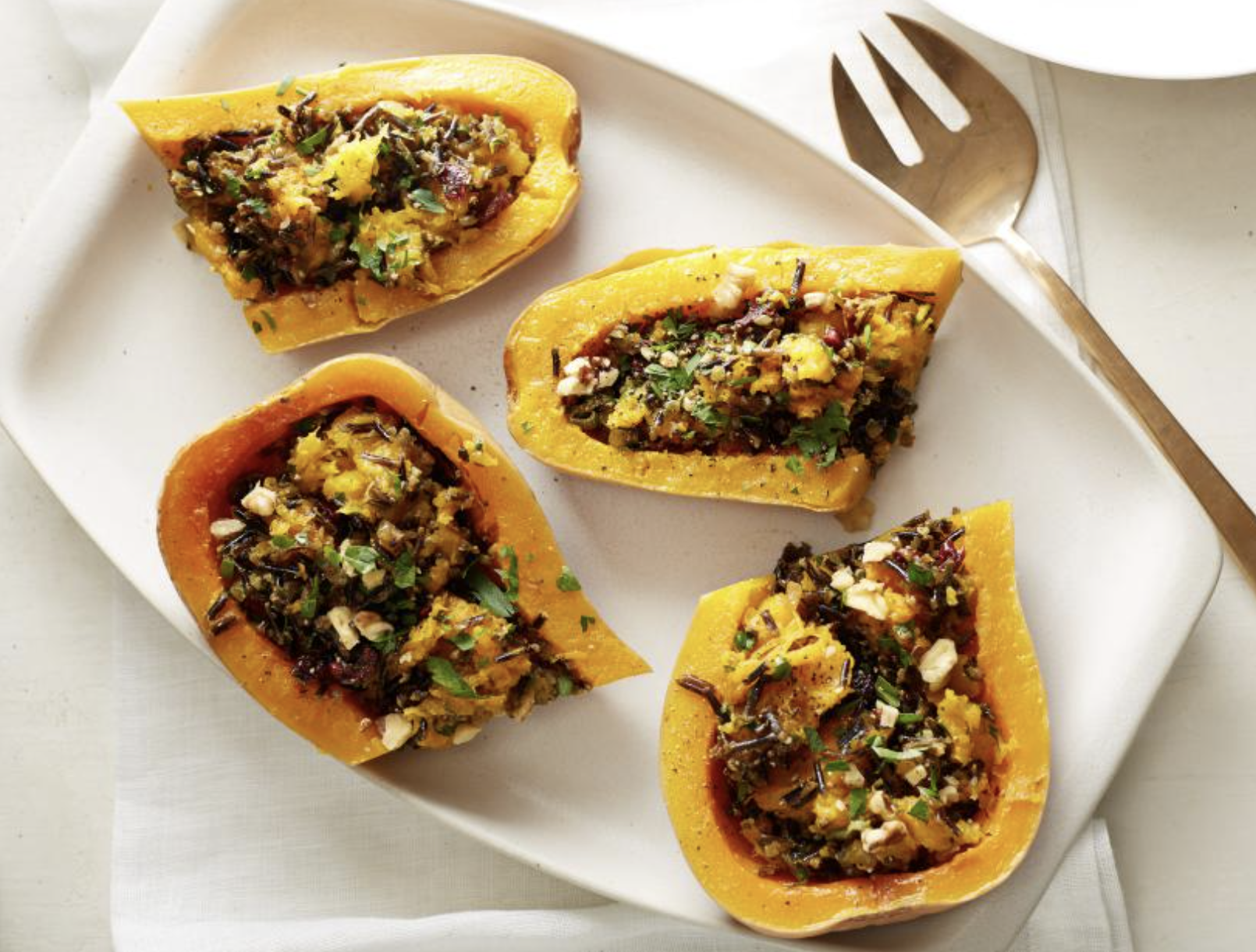 Stuffed Wild Rice